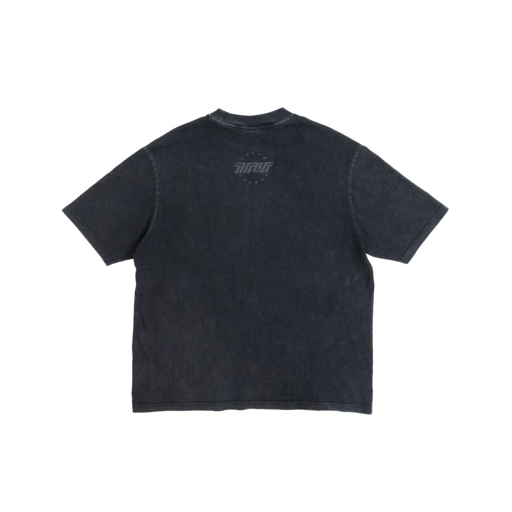 STONE-WASHED SHADOW TEE